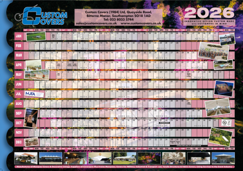 2026 Wall planner